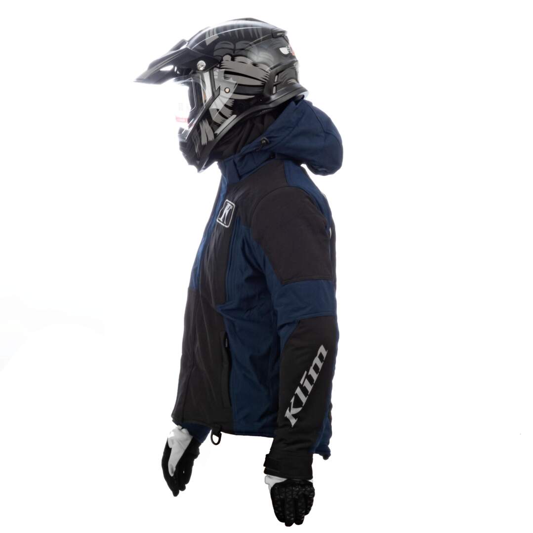Куртка для снегохода KLIM KOMPOUND №2 black-gray (текстиль) (XXL)