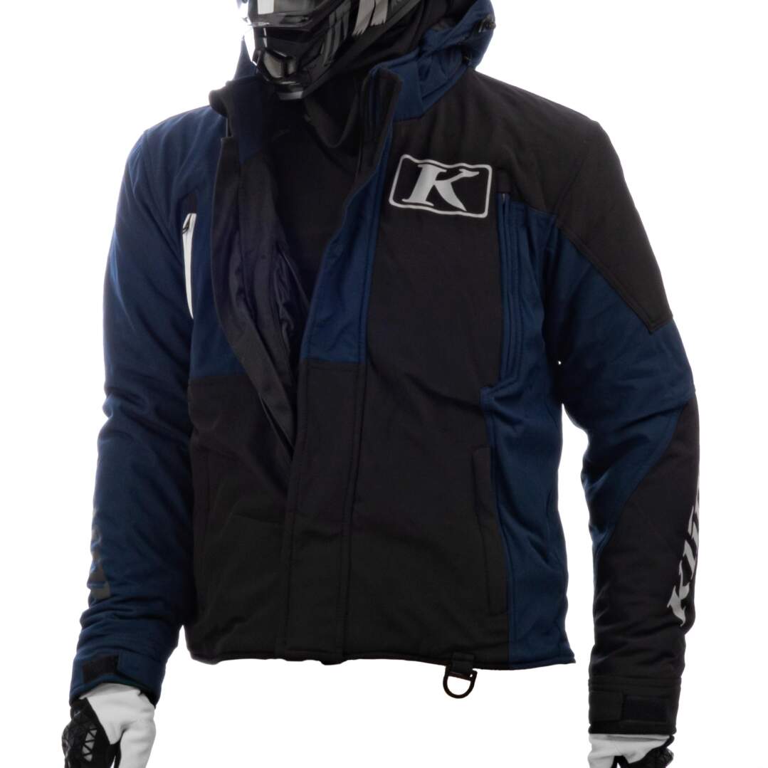 Куртка для снегохода KLIM KOMPOUND №2 black-gray (текстиль) (L)