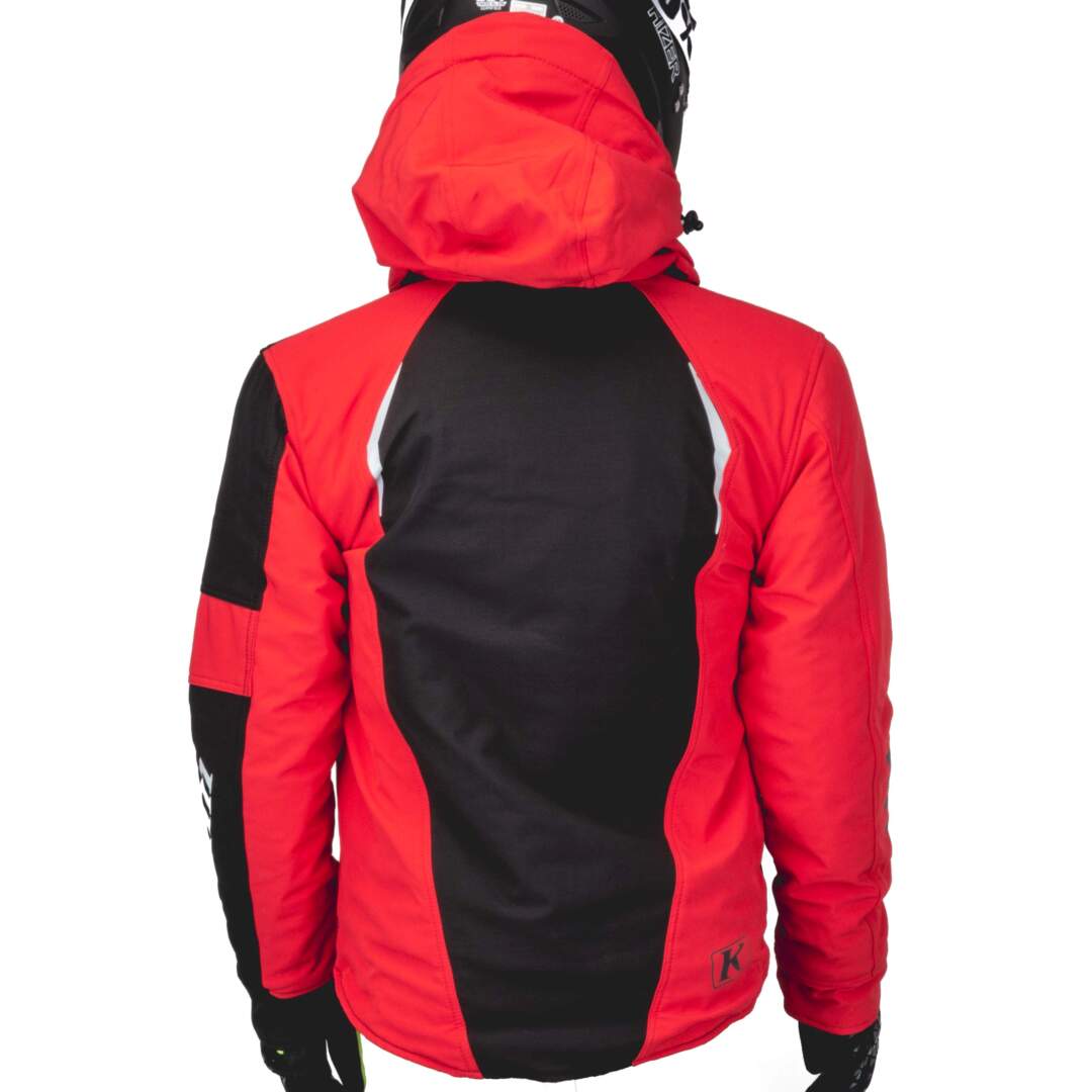 Куртка для снегохода KLIM KOMPOUND №1 black-red (текстиль) (M)